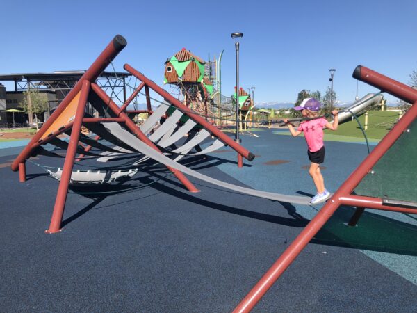 Denver Premium Outlets Playground | Slides and Sunshine