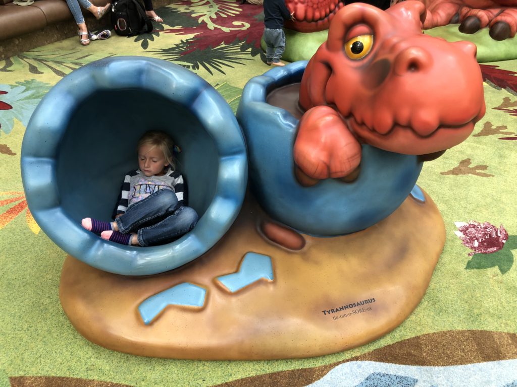 Cherry Creek Mall Denver Playground baby dinosaur 2