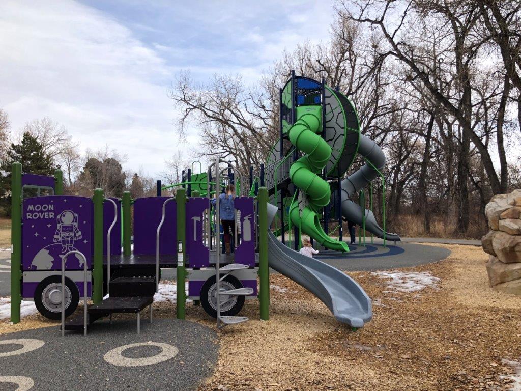 Arvada Ralston Valley Moon Rover Park best themed playgrounds in Colorado
