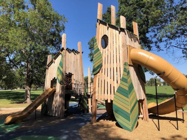 Washington Park Playground Denver | Slides and Sunshine