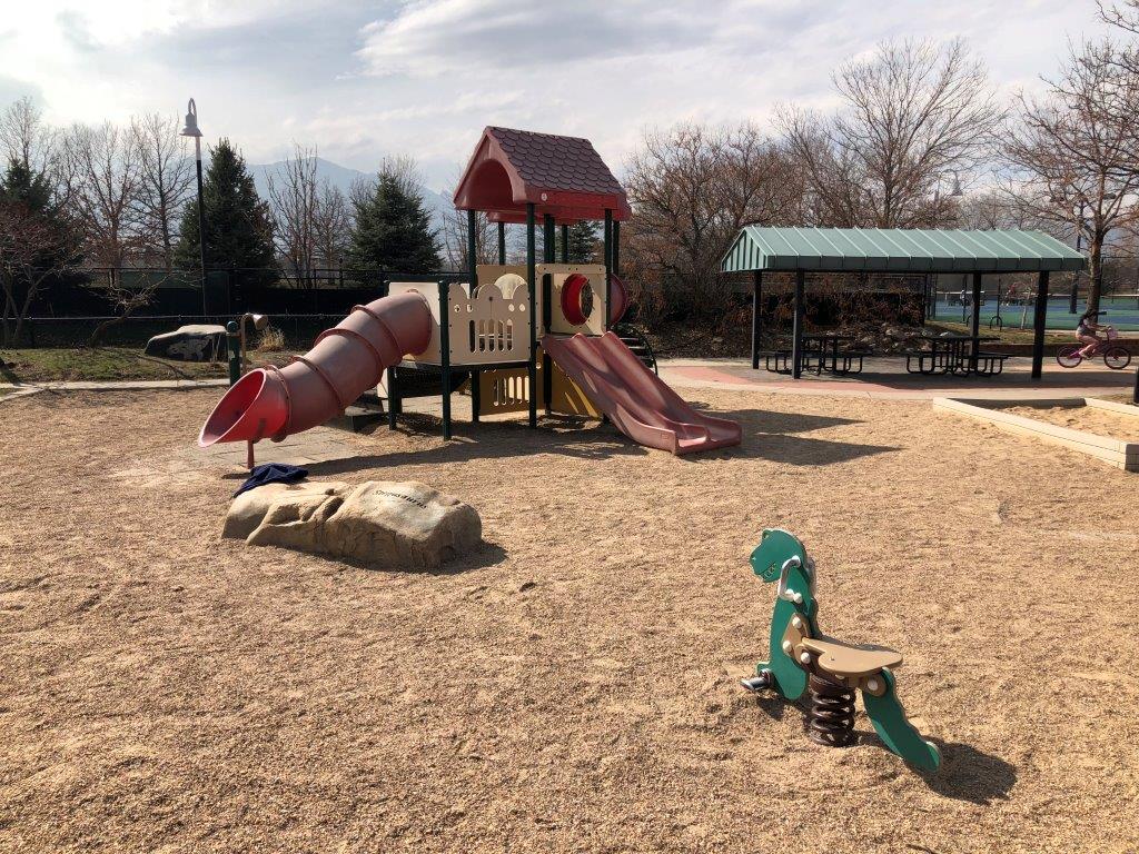 Dinosaur Park in Boulder toddler 