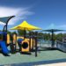 Blue and Yellow horizonal playground picture