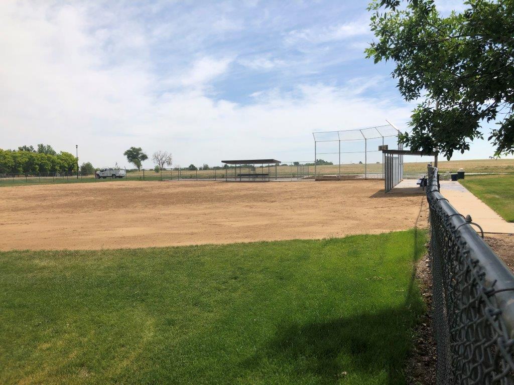 Baseball field in Firestone