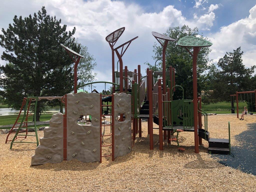 Playground at Blue Heron park horizontal view