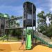 New 2020 Playground structure at Hampden Run Park in Aurora