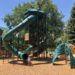 Arvada Johnny Roberts Park with tall slide playground