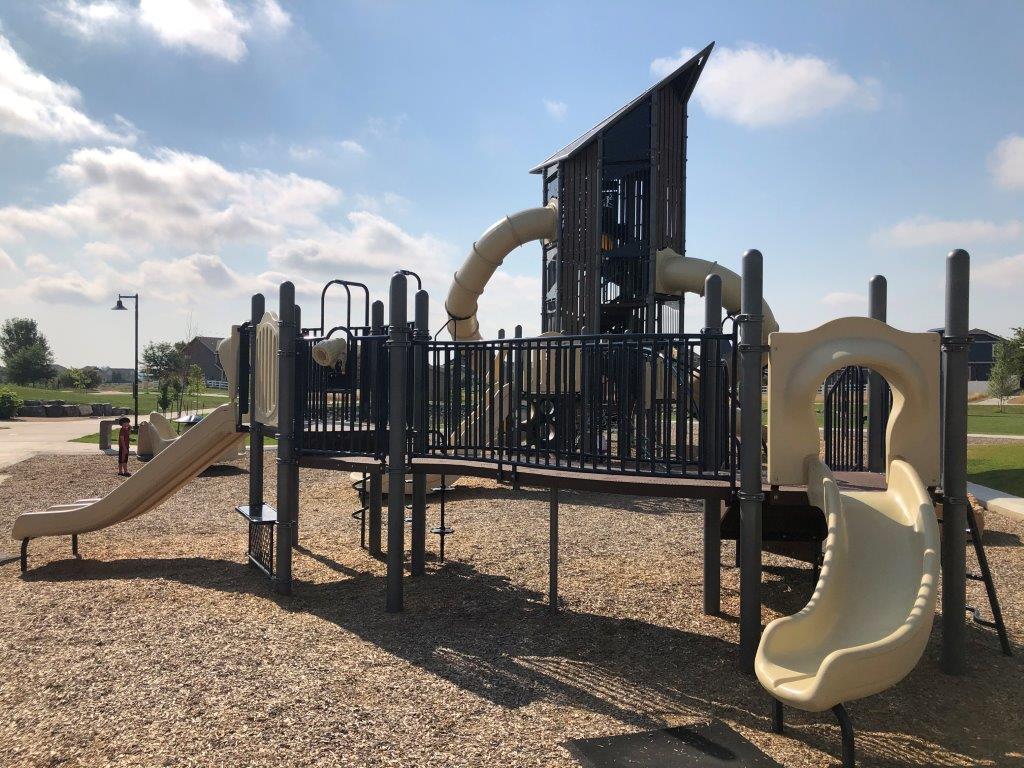 Toddler Play Structure at Crescent Park