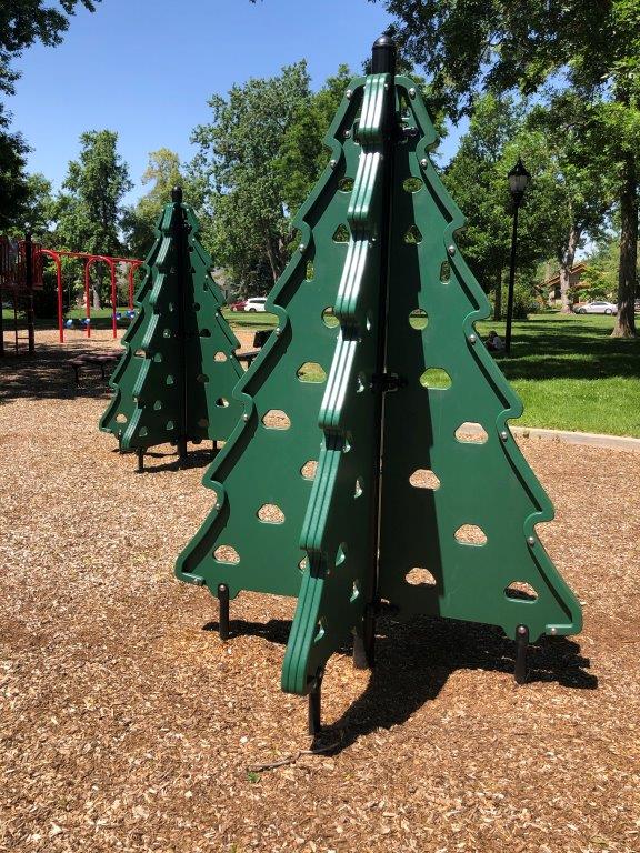 Climbable trees at Collyer Park