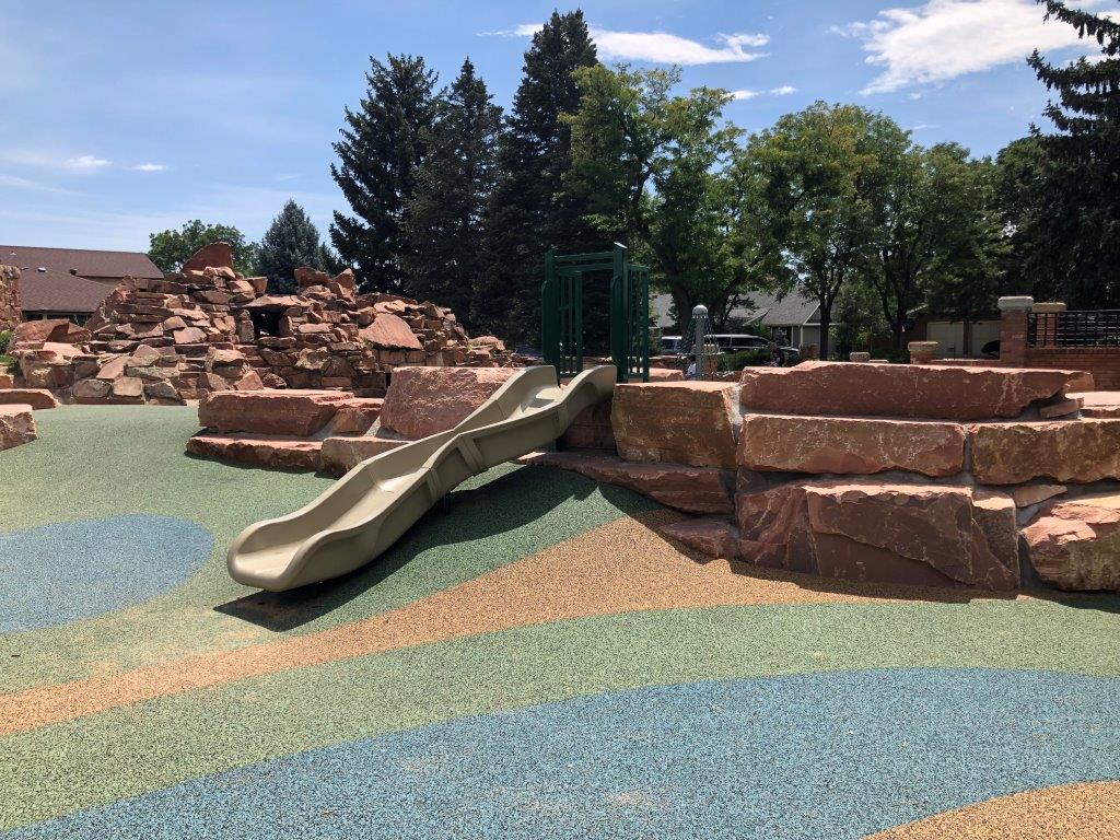 Small slide at Boulder Arapahoe Ridge Park