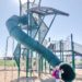 New park playground in Erie Colorado, Clayton Park