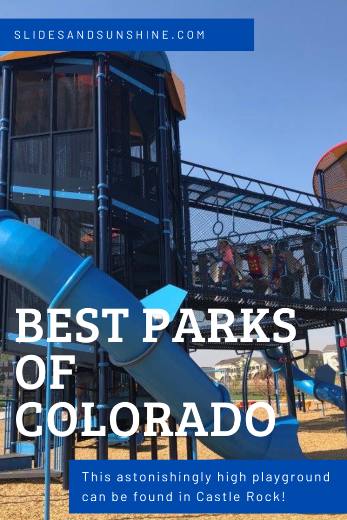 Image made for Pinterest showing the best park in Castle Rock