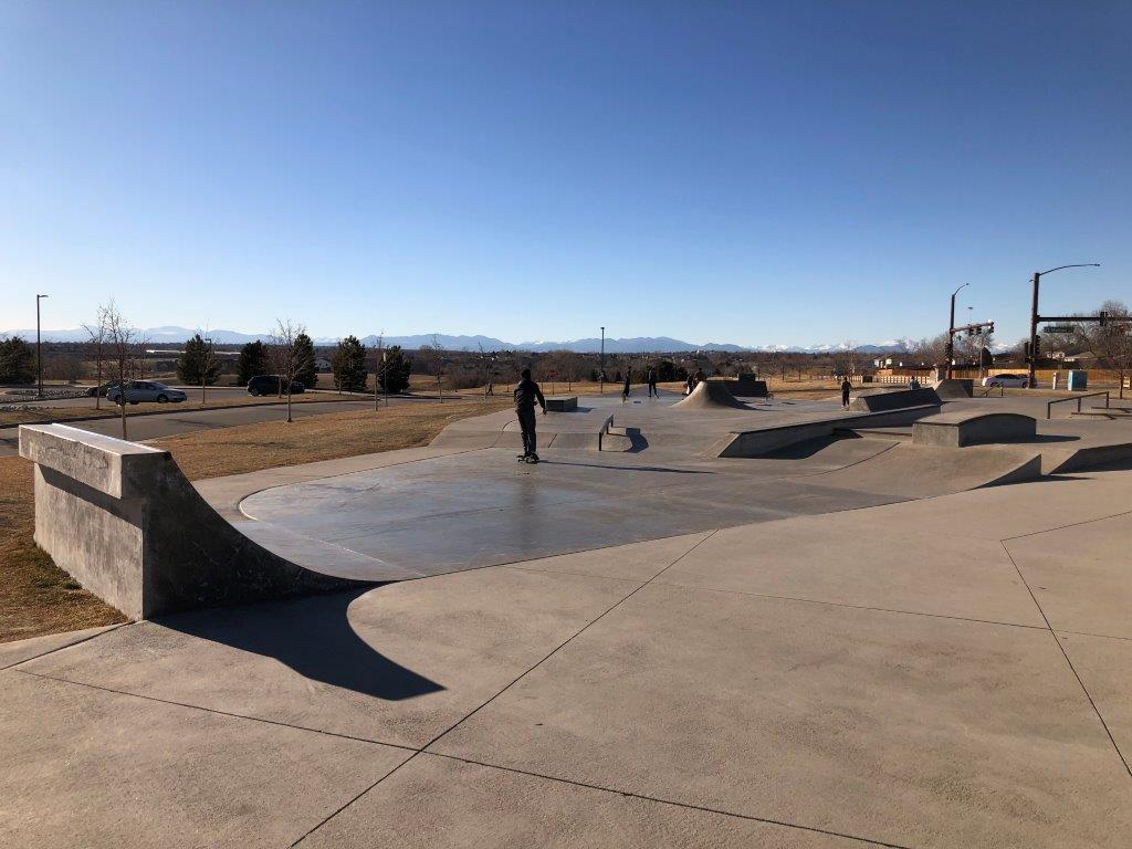 Skate Park at Carpenter Park in Thornton