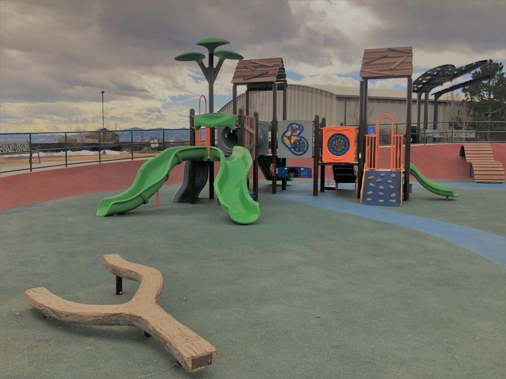 Toddler play area at Lakewood Carmody Park