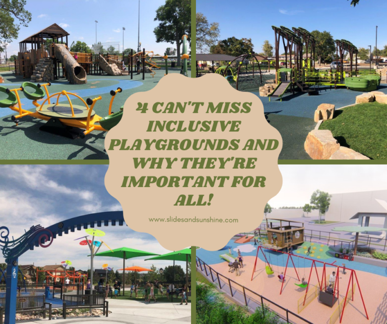 4 Can't Miss CO Inclusive Playgrounds | Slides and Sunshine