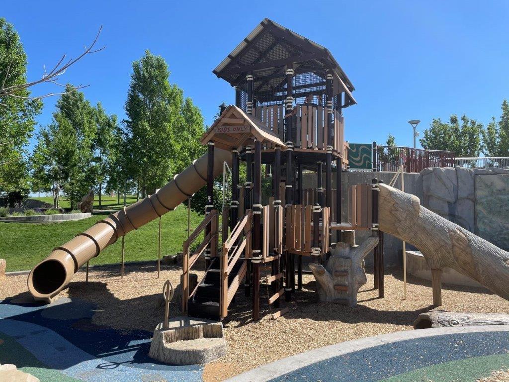 Centennial Center Park Playground Splash Pad