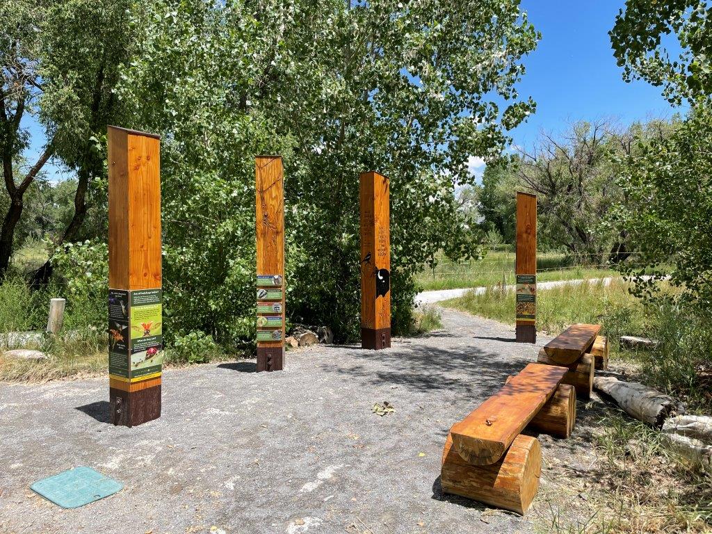 Learning area at First Creek Park in Denver Colorado