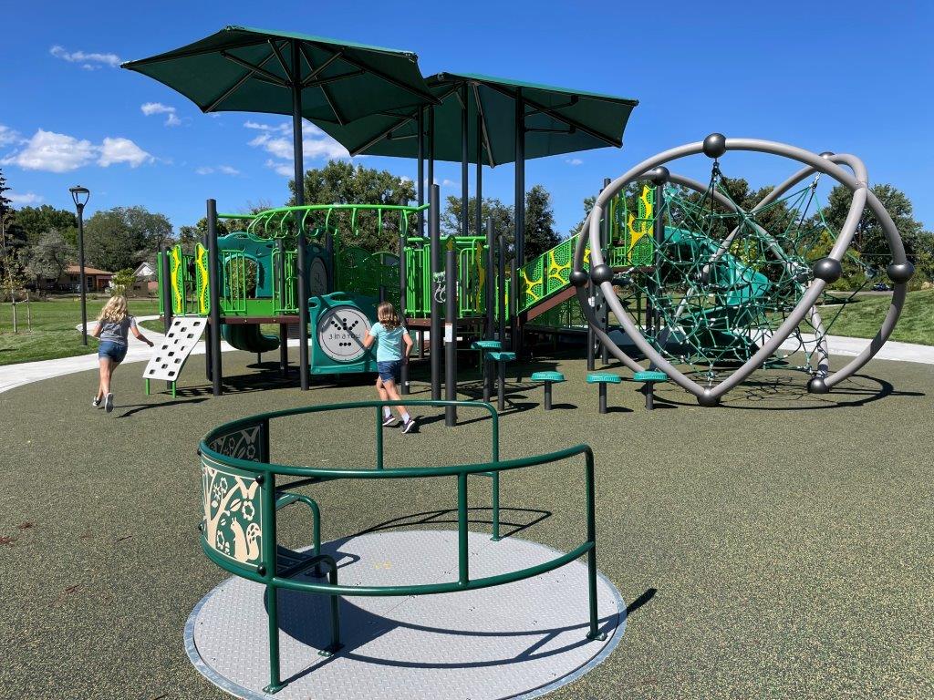 Secrest Park playground, new Colorado playgrounds