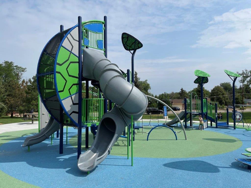 New McMullen Park playground in Aurora