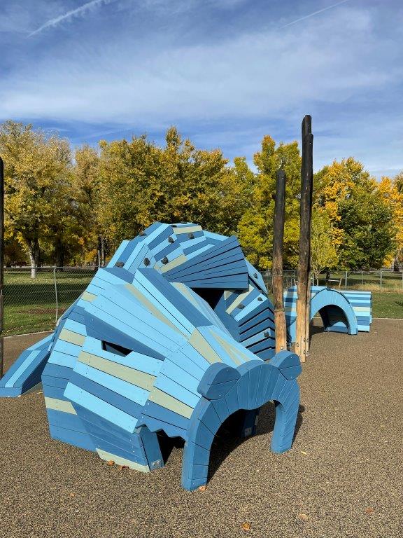 Earthscape Play dragon at Denver City Park