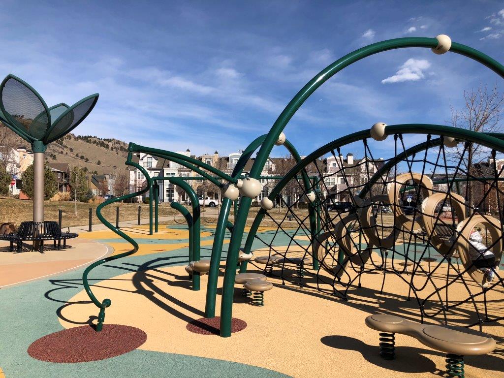 Prehistoric-themed Playground and Trailhead at Dakota Ridge Park | Slides  and Sunshine