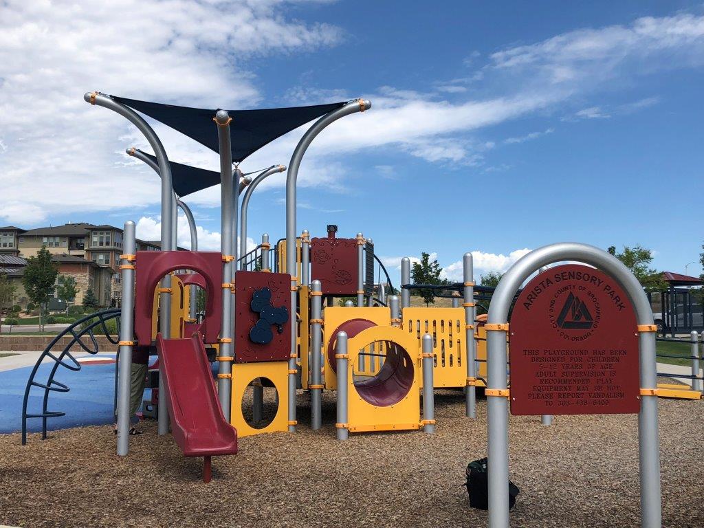 Broomfield Arista Sensory Park playground