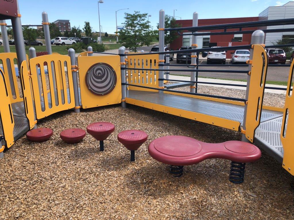 Playground balance steps