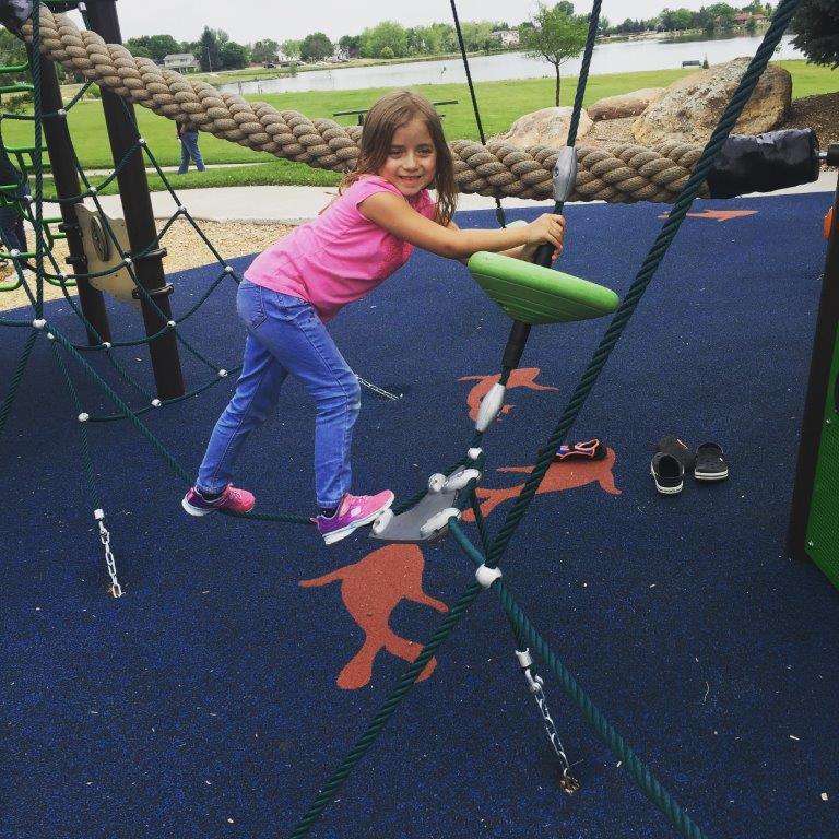 Arvada Lake Arbor Park playground