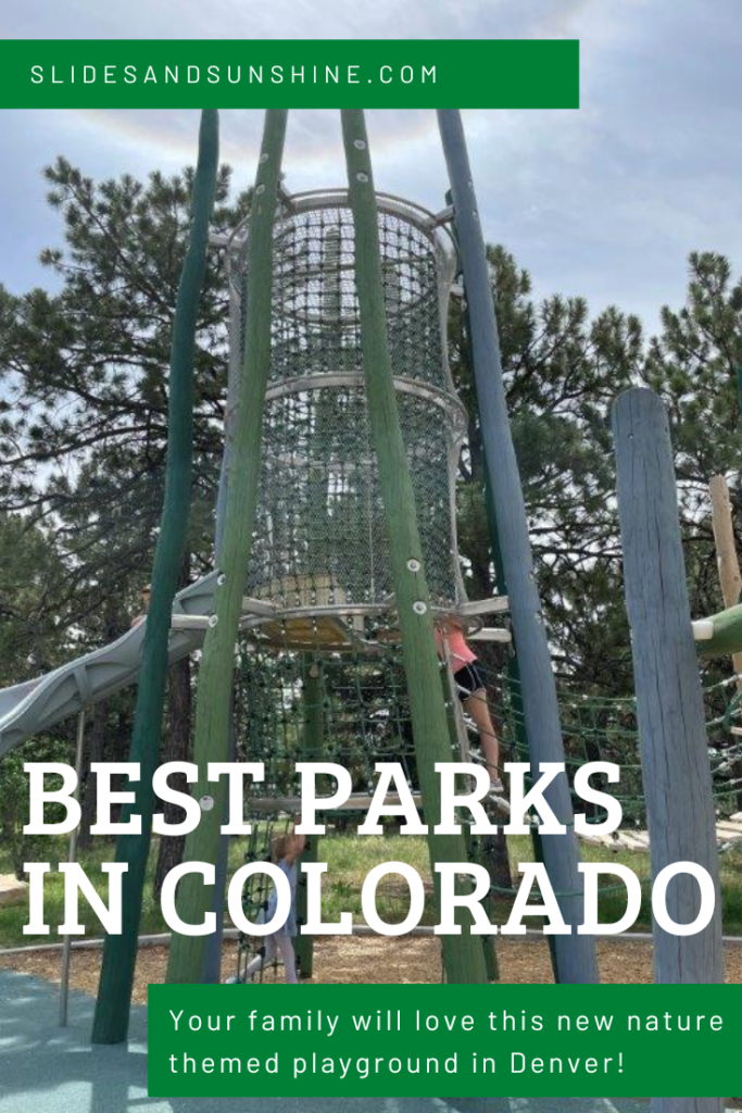 Image made for Pinterest showing Inspiration Point Park, best parks in Colorado