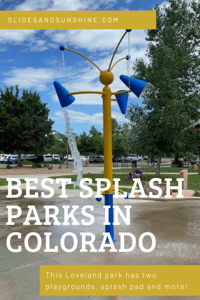 Pinterest image showing Fairgrounds Park, best parks in Colorado