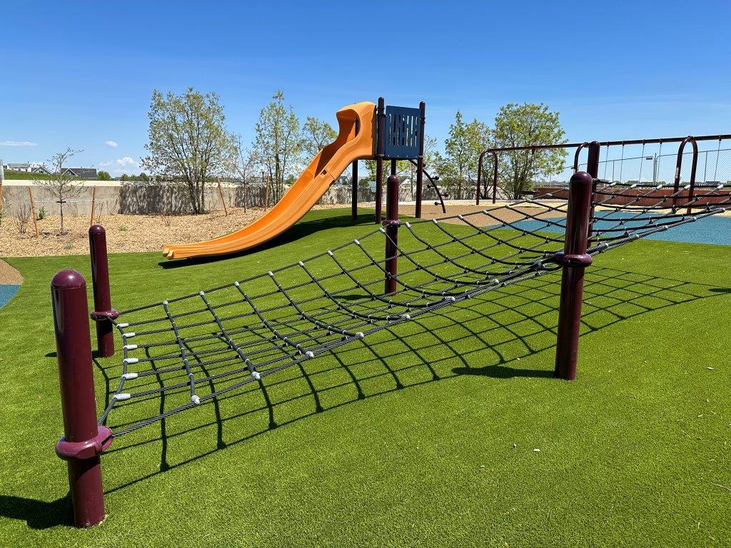 New Playground at Central Park in Denver CO | Slides and Sunshine