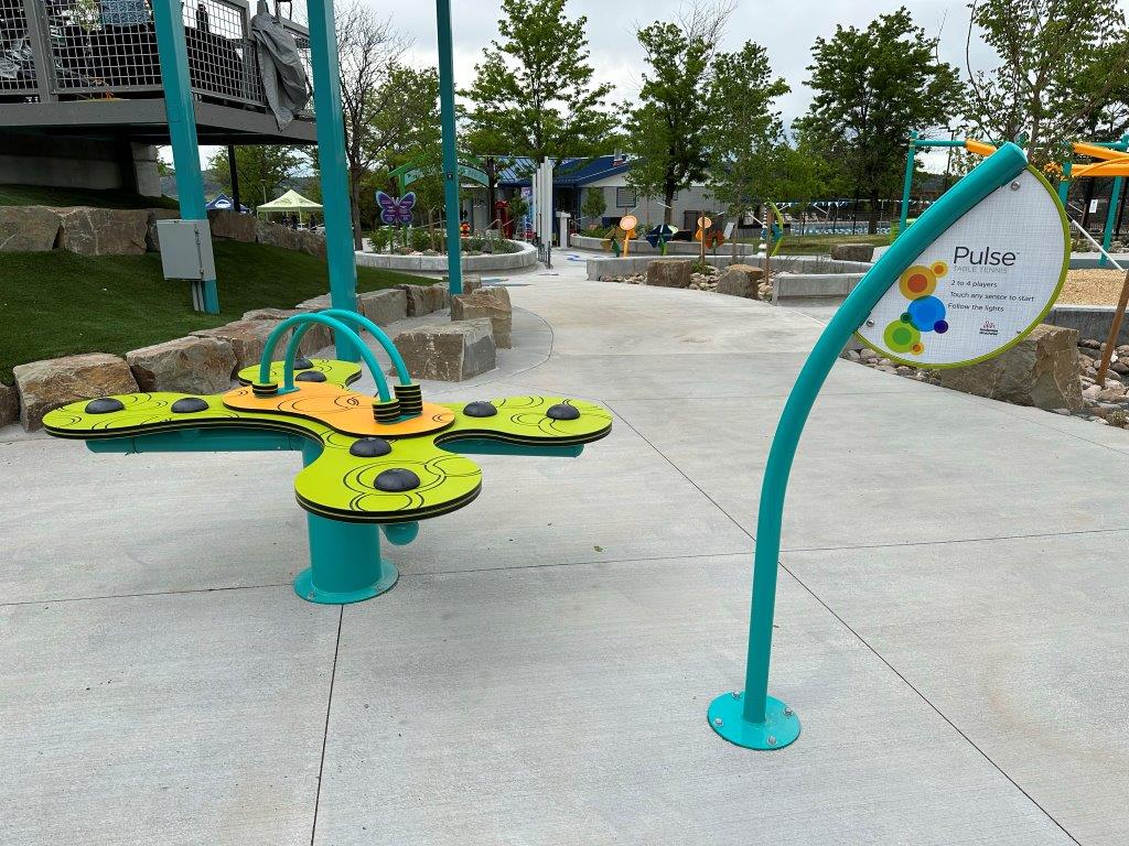 Pulse Table Tennis playground feature