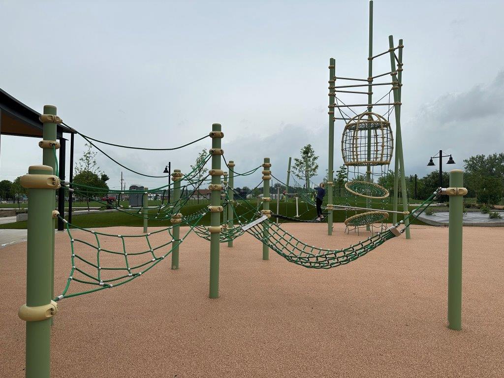 Playground at Coal Creek Park in Erie, CO
