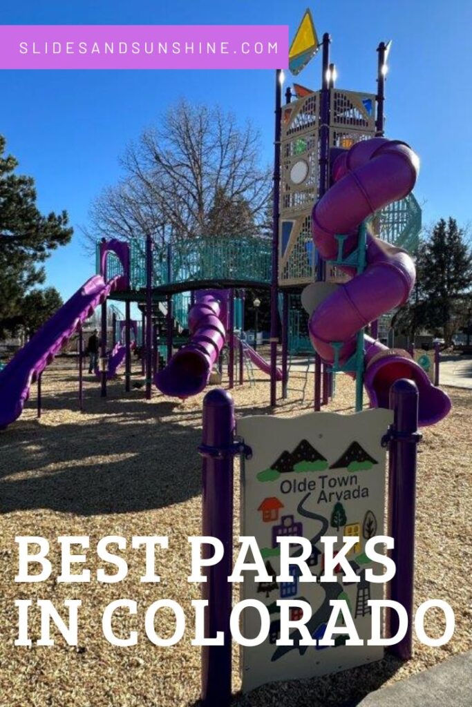image for pinterest showing McIlvoy Park in Arvada Colorado