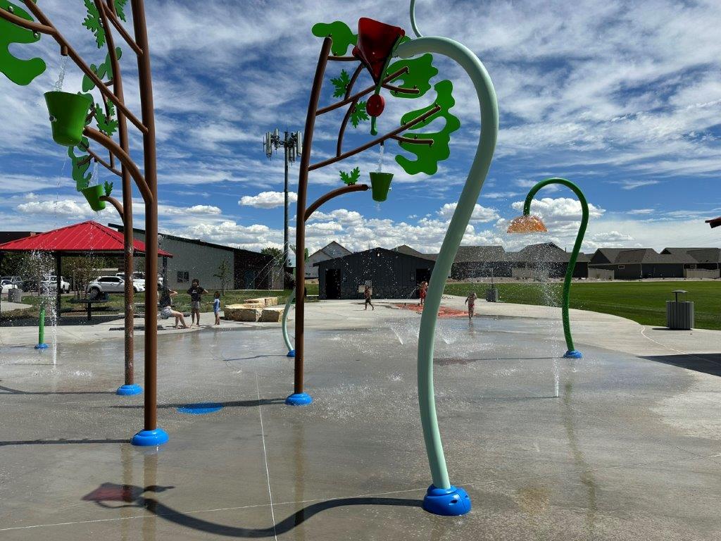 splash pad at fort lupton park