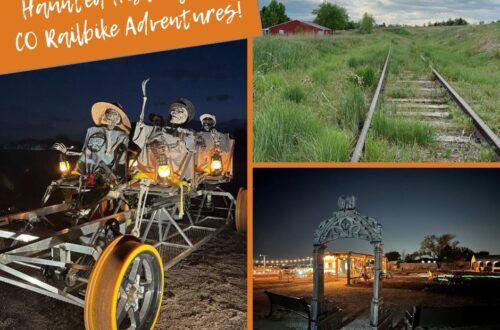 Fall seasonal rides and haunted history rides at Colorado Railbike Adventures