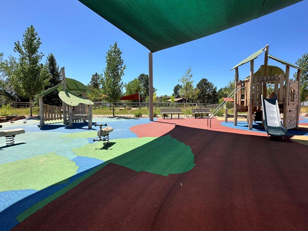 shade panel at cheyenne-arapaho park in denver colorado