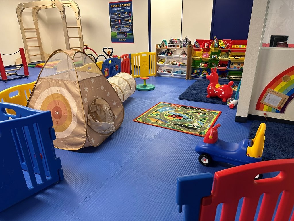 We Rock the Spectrum Kid's Gym toddler area