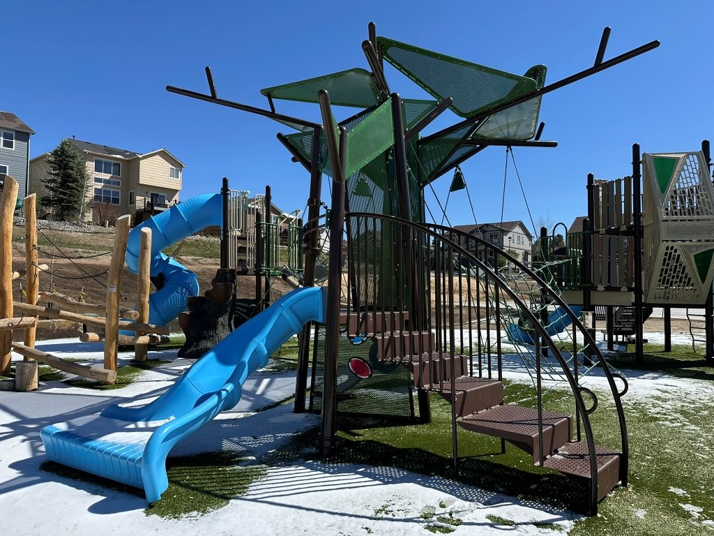 Grey Hawk Park in Colorado Springs play structure