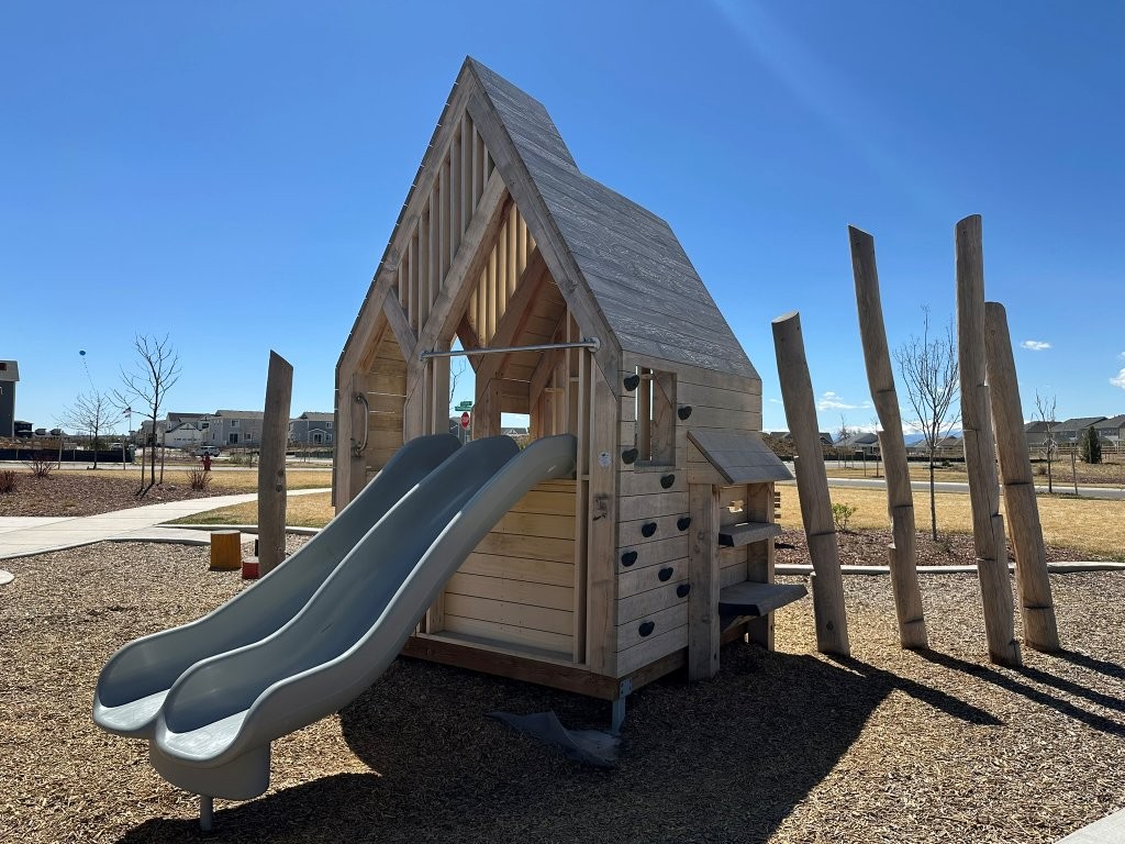 charming playhouse at birdsong park windsor colorado