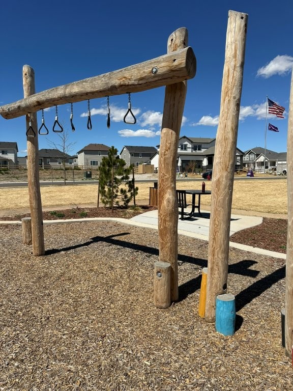 monkey bars at birdsong park windsor colorado